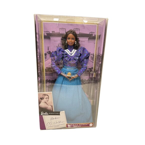 Barbie Inspiring Women Madam C.J. Walker Doll Collectors Edition - Picture 3 of 10